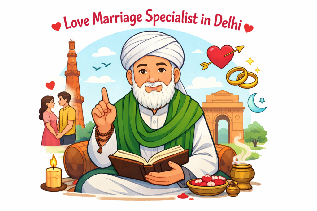 Love Marriage Specialist in Delhi providing love problem solution and marriage guidance